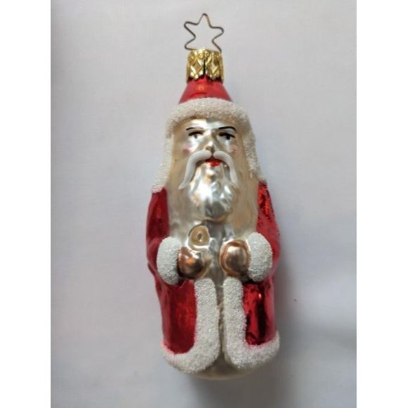 Santa Claus Retired Old World Christmas Inge Glas Ornament - Picture 3 of 4